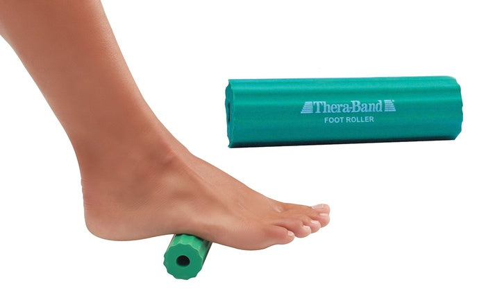 Theraband Foot Roller for Foot Pain Relief, Massage Ball Roller for Arch  Pain, Plantar Fasciitis Treatment, Heel Spurs Reliever, Tired Feet, Best  Foot Massager with Ridges for Self Myofascia 