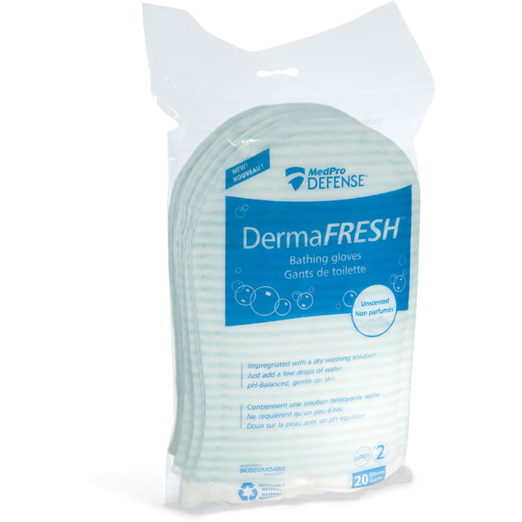 MedPro | DermaFresh Bathing Gloves