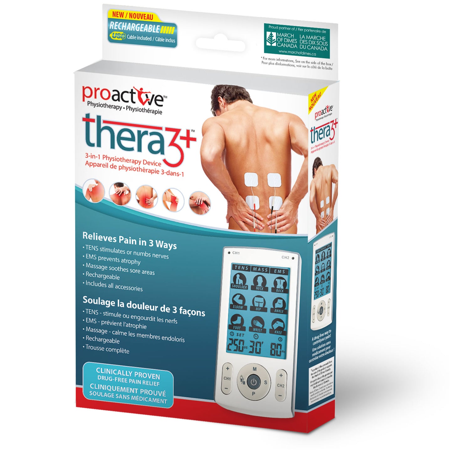 ProActive | Thera3+ TENS Device